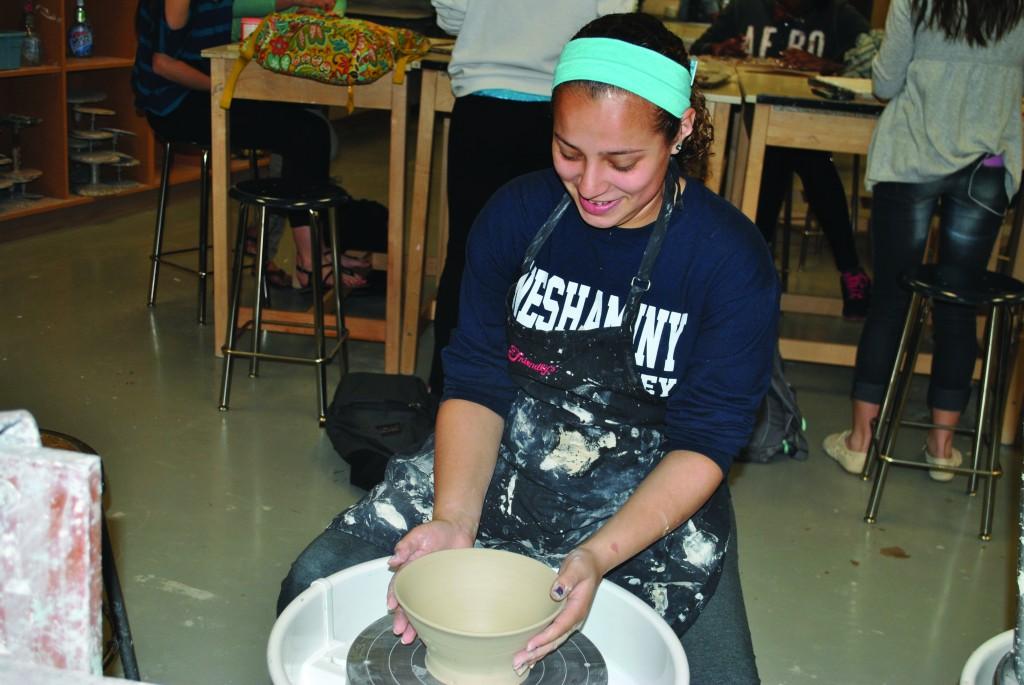 Ceramics student molds the path to her future