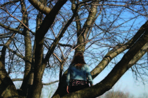 Ashley in a Tree