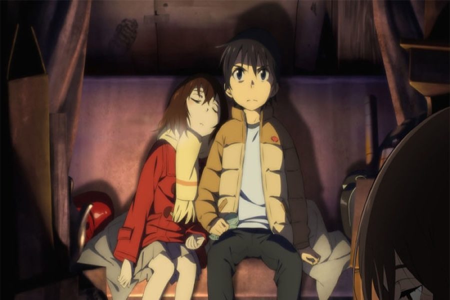 Erased features sharp animation, powerful character development