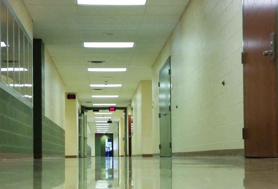 Neshaminy students have five minutes in between classes to navigate the halls.