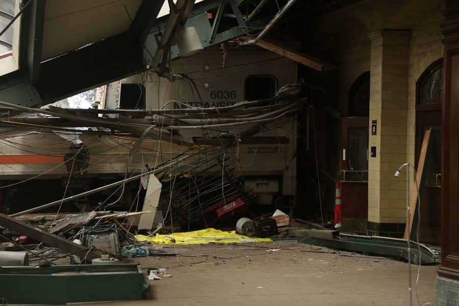 A New Jersey train crashed into a station in Hoboken, killing one person.