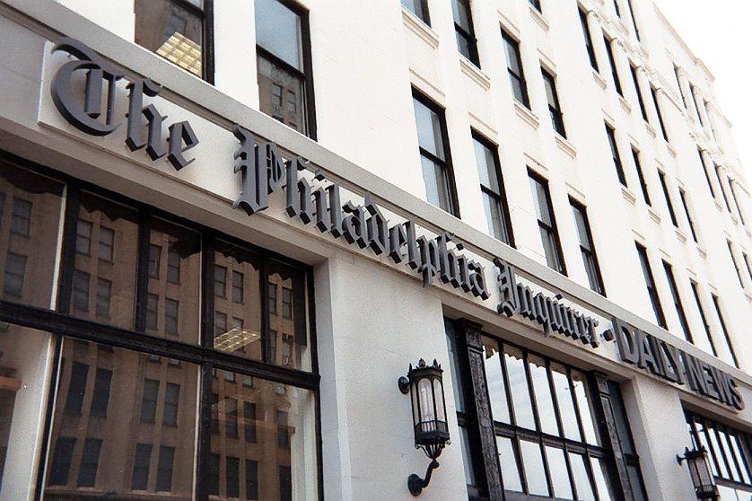 Student David Tilli had an opportunity to visit The Philadelphia Inquirer.