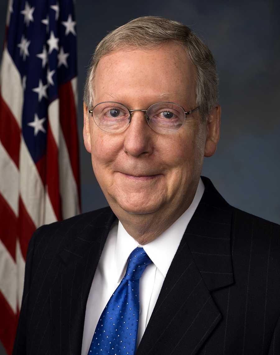 Mitch McConnell is the Republican Senate majority leader.