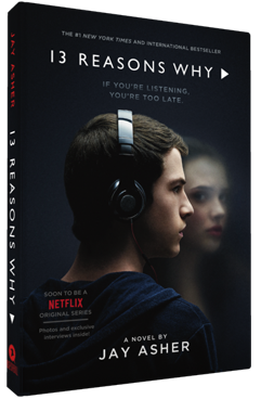 13 Reasons Why by Jay Asher received a Netflix adaptation and has gained attention for its portrayal of issues such as suicide and sexual assault. 