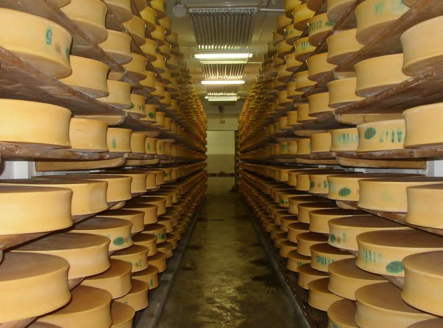 Why does America have cheese caves?