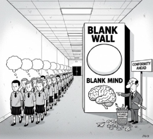 OPINION: Blank walls lead to blank minds